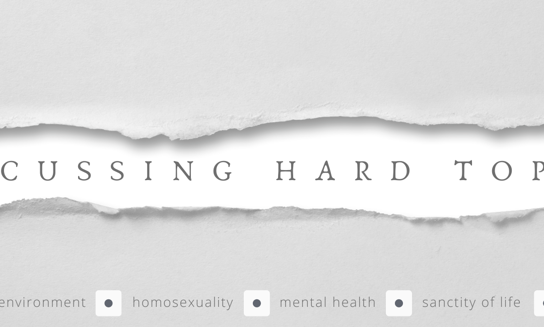 Hard Topics | WEEK 4  [Homosexuality]